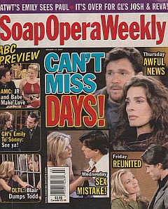 Soap Opera Weekly January 17, 2006