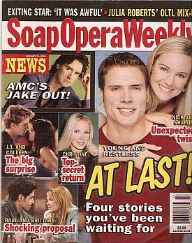 Soap Opera Weekly January 21, 2003