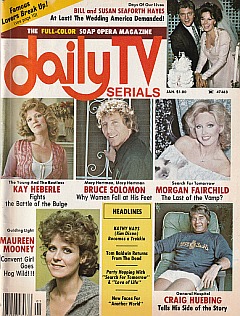 Daily TV Serials January 1977