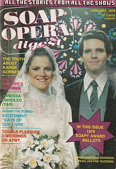 January 1978 issue of Soap Opera Digest