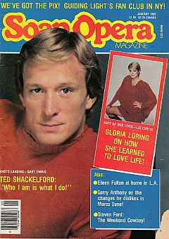 Soap Opera Magazine January 1985