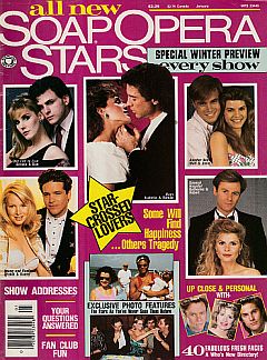 Soap Opera Stars January 1991