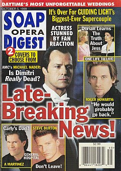 Soap Opera Digest October 5, 1999