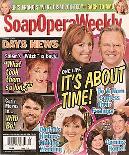 Soap Opera Weekly Nov. 3, 2009