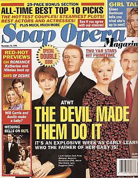 Soap Opera Magazine November 10, 1998