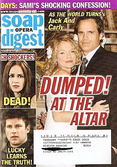 Soap Opera Digest Nov. 20, 2007