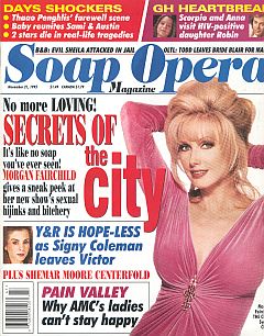 Soap Opera Magazine November 21, 1995