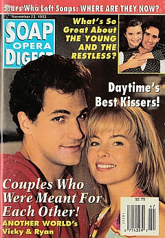 Soap Opera Digest November 23, 1993