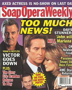 Soap Opera Weekly December 2, 2003