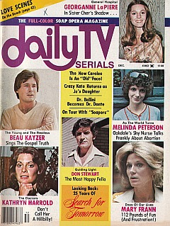 Daily TV Serials December 1976