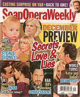 Soap Opera Weekly Dec. 8, 2009