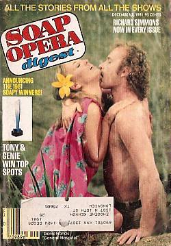 December 8, 1981 issue of Soap Opera Digest