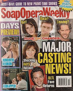 Soap Opera Weekly December 13, 2011