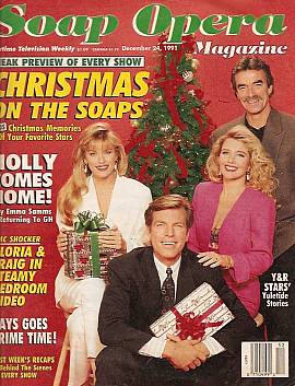 Soap Opera Magazine December 24, 1991