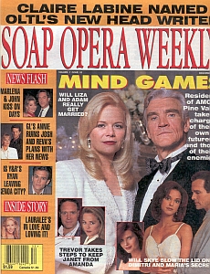 Soap Opera Weekly December 24, 1996