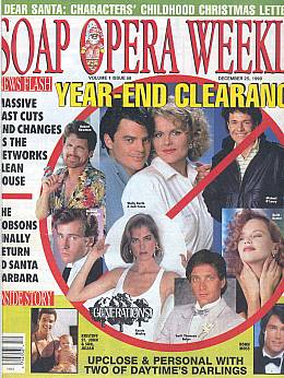 Soap Opera Weekly - December 25, 1990