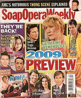 Soap Opera Weekly Dec. 30, 2008
