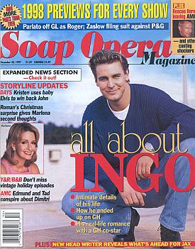 Soap Opera Magazine December 30, 1997