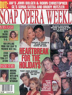 Soap Opera Weekly December 31, 1996