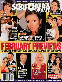 Soap Opera Update January 30, 2001