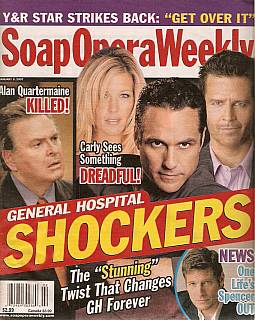 Soap Opera Weekly January 9, 2007