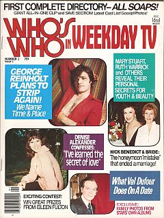 1976 Who's Who In Weekday TV