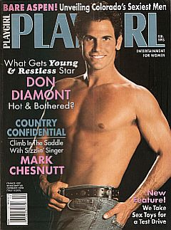 Playgirl Magazine February 1995