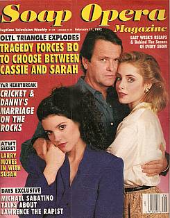 Soap Opera Magazine Feb. 11, 1992