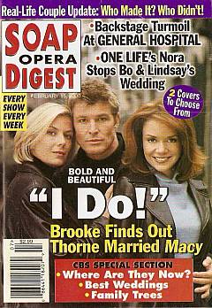 Soap Opera Digest - February 15, 2000