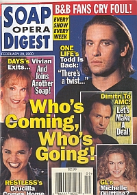 Soap Opera Digest - February 29, 2000
