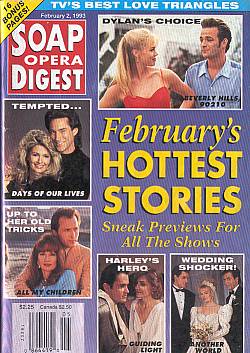 Soap Opera Digest February 2, 1993