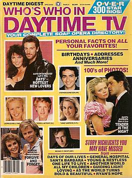 1989 Who's Who In Daytime TV