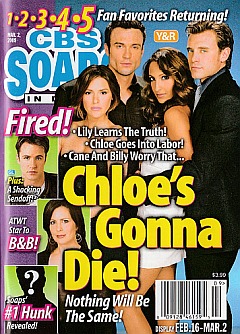 CBS Soaps In Depth March 2, 2009