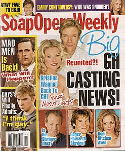 Soap Opera Weekly March 27, 2012