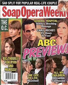Soap Opera Weekly March 29, 2005