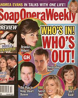 Soap Opera Weekly March 6, 2007