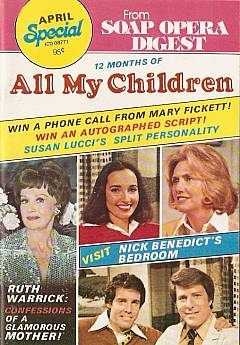 April 1977 Soap Opera Digest All My Children Special Issue