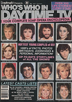 Who's Who In Daytime TV May 1985