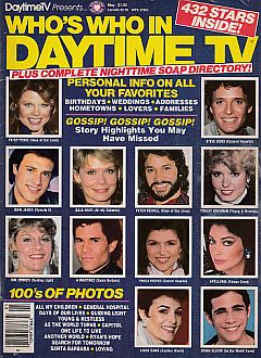May 1986 Who's Who In Daytime TV