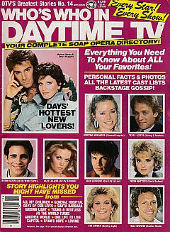 1986 Who's Who In Daytime TV