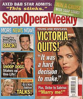 Soap Opera Weekly May 13, 2008