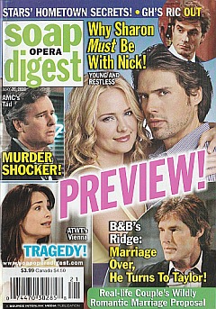 Soap Opera Digest May 26, 2009