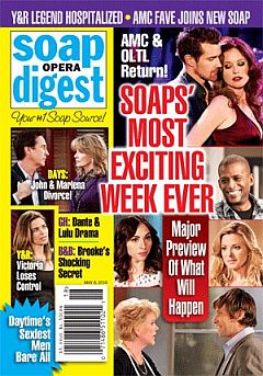Soap Opera Digest May 6, 2013