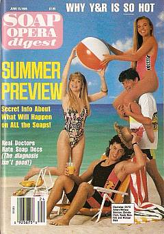 Soap Opera Digest June 13, 1989