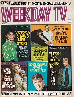 Weekday TV August 1975