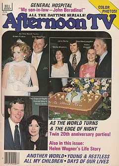 Afternoon TV August 1976