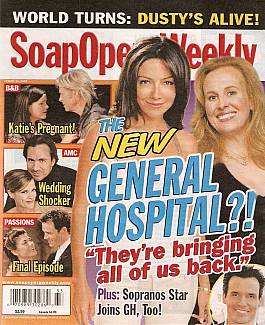 Soap Opera Weekly Aug. 12, 2008