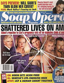 Soap Opera Magazine August 5, 1997