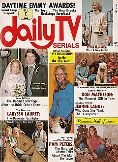 Daily TV Serials September 1975