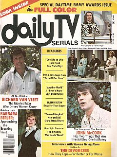 Daily TV Serials September 1976